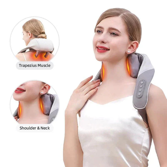 Urbansvista™ Neck shoulder back waist kneading massager