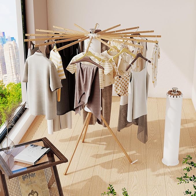 Urbansvista™  Foldable Tripod Clothes Drying Rack